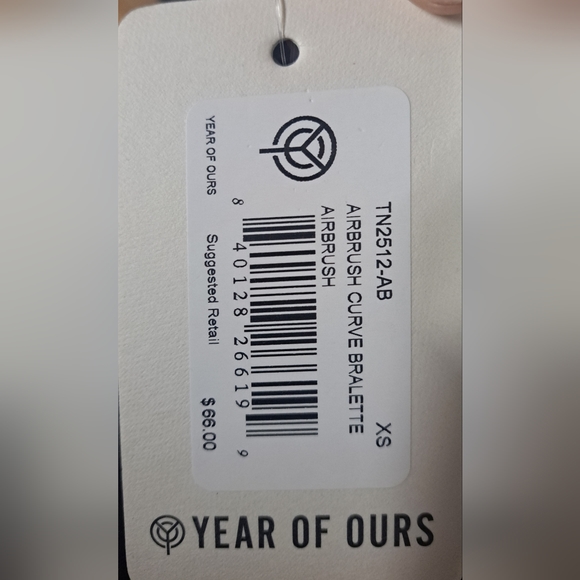 Years of Ours Airbrush Curve Bralette-XS - Picture 8 of 9